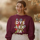 Dyslexia Flower Shirt, Dyslexic Mom Mama Family, Specials Sweatshirt, Dyslexia Autism Awareness Month, Reading Dyslectic Crewneck Sweater