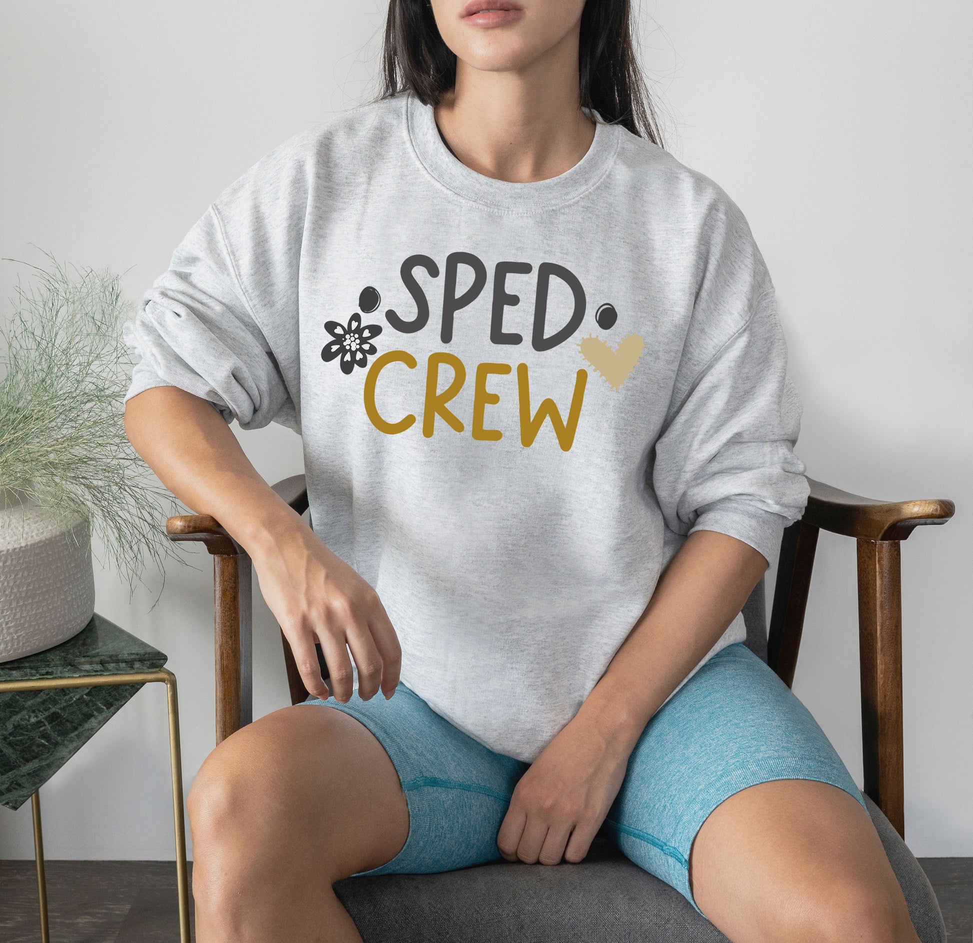 Sped Crew Sweatshirt, Special Education Teacher, Sped Teacher Sweater, Special Education, Sped Squad, Special Education Gifts, Sped Team Tee