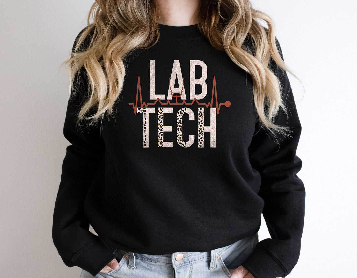 Lab Tech Sweatshirt, Lab Tech Sweater, Scientist Shirt, Science Gift, Phlebotomist Tee, Lab Technician Shirt, Biology Tee, Biologist Sweater