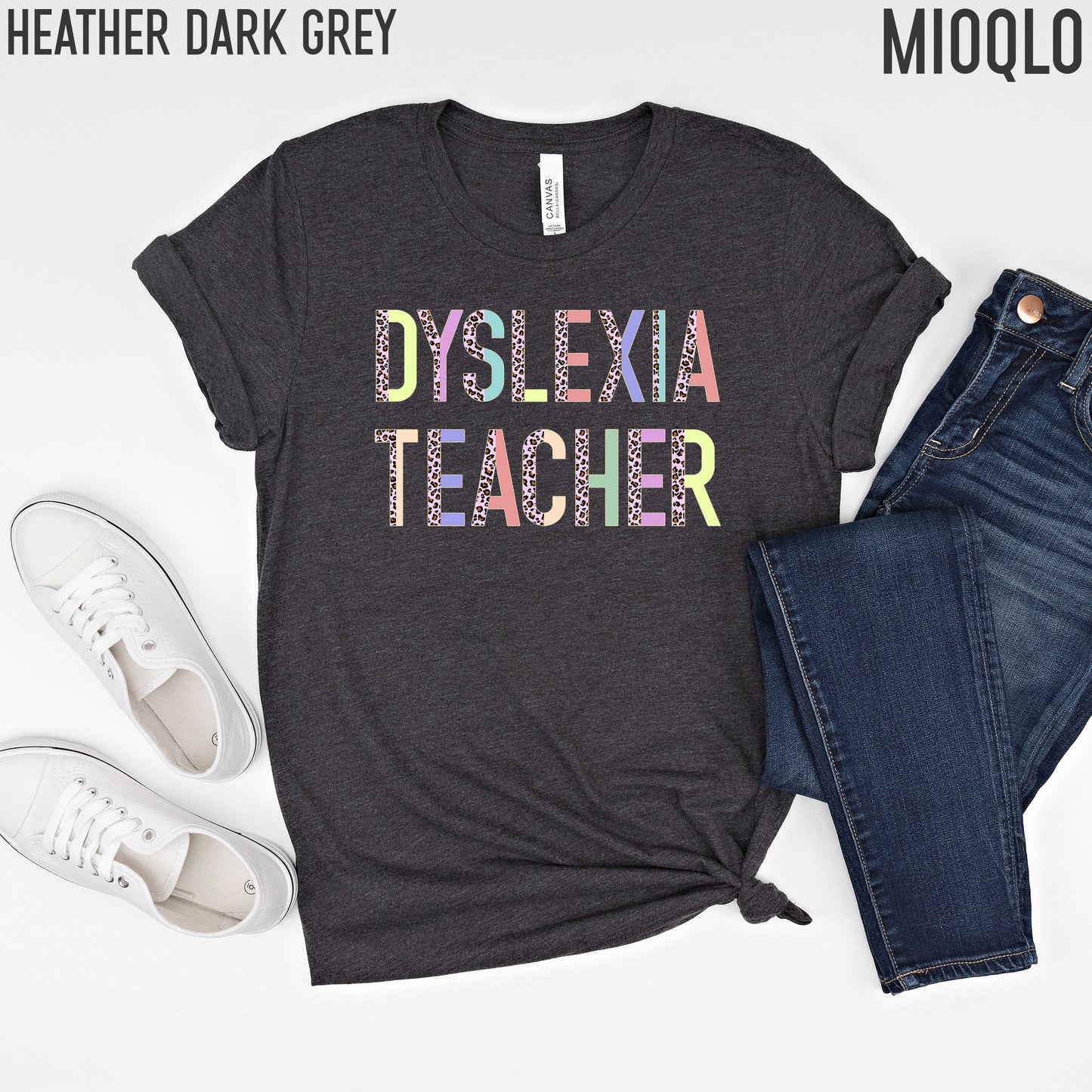 Dyslexia Teacher Shirt, Reading Teacher Gifts, Dyslexia Awareness Appreciation Gift, Teacher Dot Day 100th School Day Team, Reading Squad