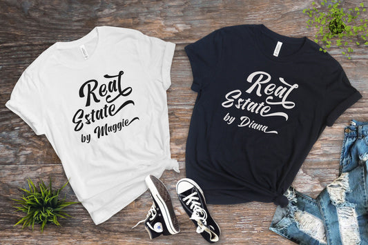 Custom Real Estate Name Shirt, Personalized Sold By Name Realtor Shirt, Ask Me About Mortgages, Real Estate Broker, Closing Home House Agent