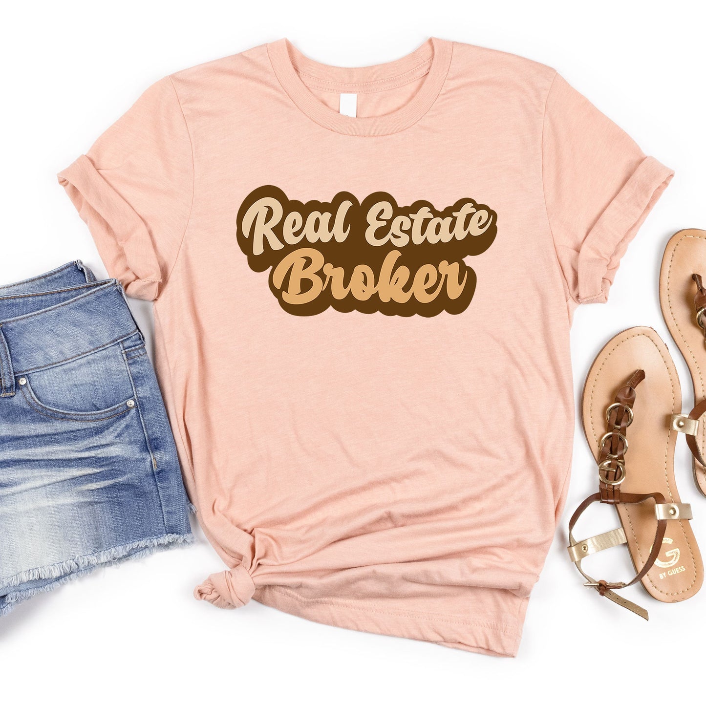 Real Estate Broker Boho T-Shirt, Mortgage Expert Tee, Real Estate Agent Shirt, Closing Gift, Home Closure Agent Mortgage Loan Thank You Gift