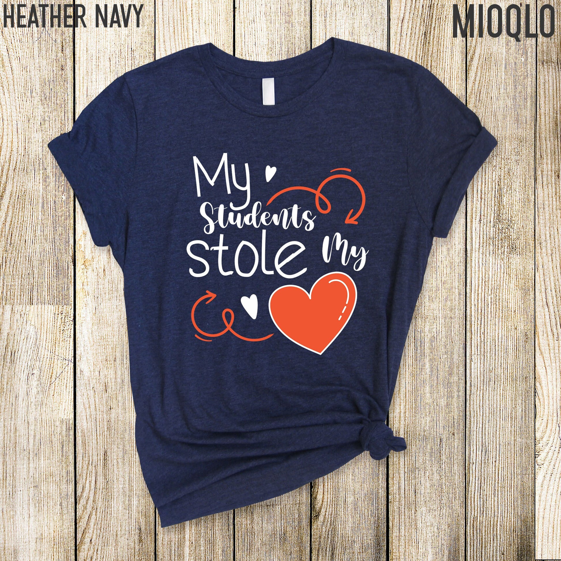 My Students Stole My Heart Shirt, Valentines Day Teacher T-Shirt, Pink Leopard Teacher Tee, Kinder Teacher Gift, Principal School Counselor