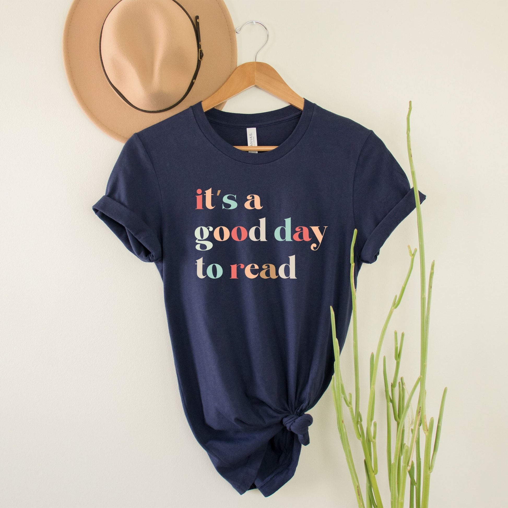 It's A Good Day To Read Shirt, Reading Teacher Boho Rainbow T-Shirt Teach Love Inspire Everyday Teacher Appreciation, School English Teacher