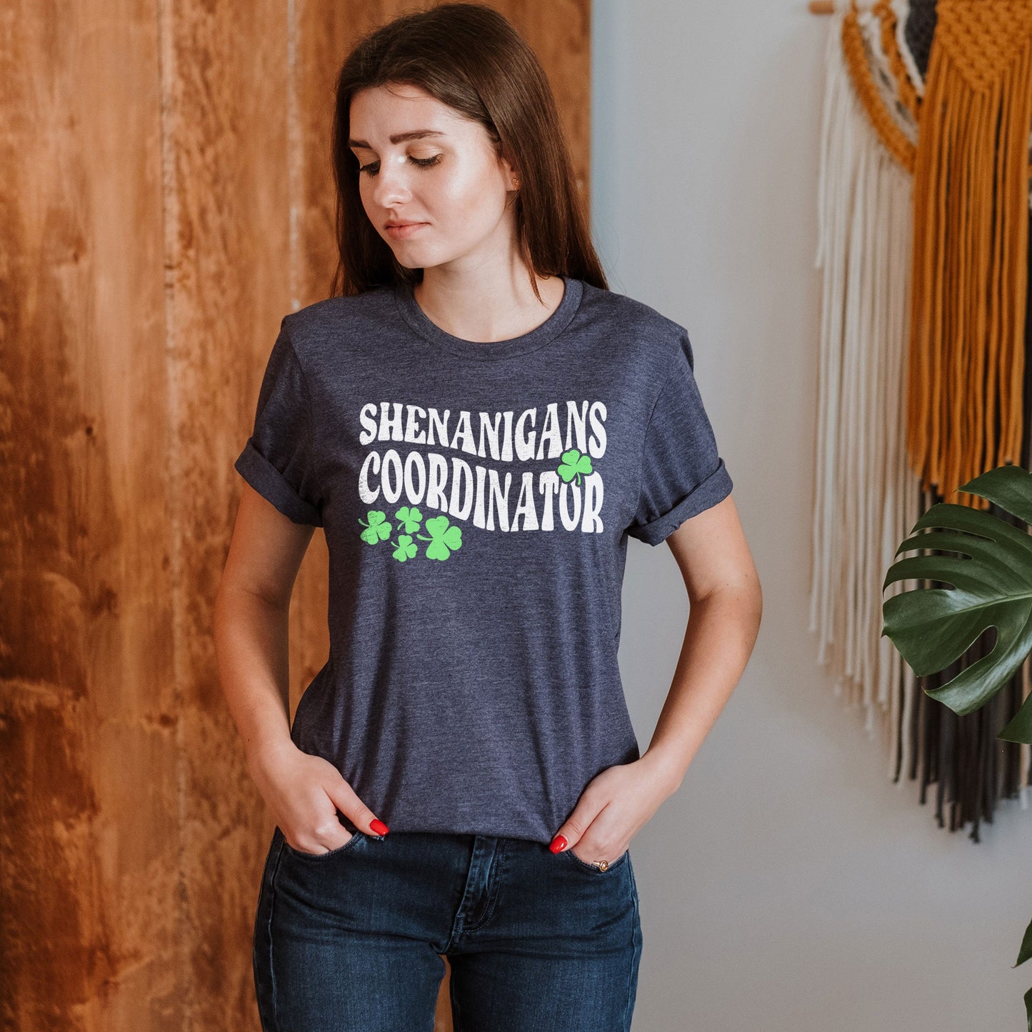 Shenanigans Coordinator Shirt, Teacher Shamrock T-Shirt, Mom Lucky T-Shirt, Irish Girl Tee, Team Shenanigans Shirt, St. Patrick's Day Shirt