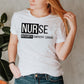 Nurse Shirt, Integrity Empathy Caring Nurse Sweatshirt, Nurse Pullover RN CNA Quality Nurse Nursing Grad School in Training Undergrad Tee
